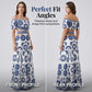 📢📢50% OFF !! ⏰Women’s Off-the-Shoulder Waist Cutout Daisy Printed Resort Dress