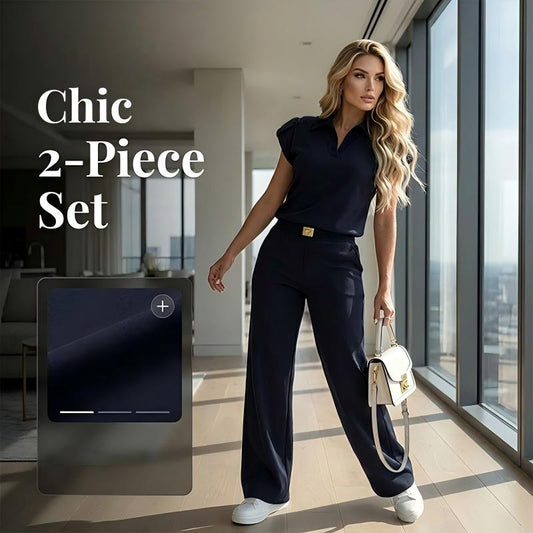 📢📢40% OFF !! ⏰Women's Casual Top & Pants 2-Piece Set