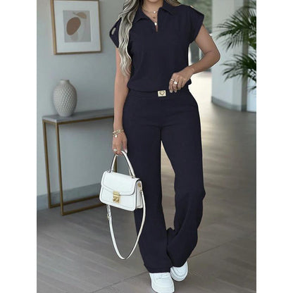 📢📢40% OFF !! ⏰Women's Casual Top & Pants 2-Piece Set