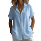 📢📢50% OFF !! ⏰Women's Summer Casual Short Sleeve Shirt