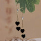 📢📢50% OFF !! ⏰Women’s Elegant Double Heart Tassel Earrings