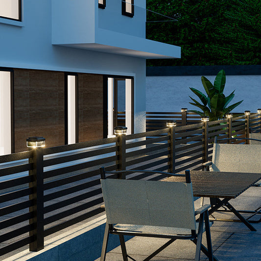 📢📢50% OFF !! ⏰Solar Powered LED Post Cap Light