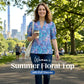 📢📢50% OFF !! ⏰Women's Summer Floral Top with Puff Sleeves