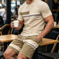 📢📢50% OFF !! ⏰Men's T-Shirt & Shorts 2-Piece Set
