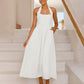 Women’s Halter Smocked Back Dress