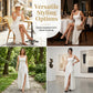 📢📢40% OFF !! ⏰Women's Sleeveless Square Neck Split Maxi Dress