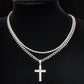 📢📢50% OFF !! ⏰Double Layer Cross Chain Necklace