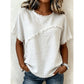 📢📢40% OFF !! ⏰Women’s Summer Top with Raw Edge Paneling