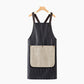 📢📢50% OFF !! ⏰Cross-Back Waterproof Apron with Detachable Hand Towel