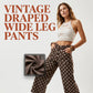 📢📢40% OFF !! ⏰Women's Casual Polka Dot Wide Leg Pants
