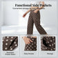 📢📢40% OFF !! ⏰Women's Casual Polka Dot Wide Leg Pants