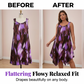 📢📢50% OFF !! ⏰Elegant Gradient Print Sleeveless Dress
