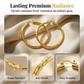 📢📢50% OFF !! ⏰Women’s Minimalist Textured Hoop Earrings Statement Round Jewelry