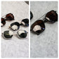 📢📢50% OFF !! ⏰Geometric Frame Double Beam Polarized Sunglasses