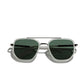 📢📢50% OFF !! ⏰Geometric Frame Double Beam Polarized Sunglasses