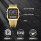 📢📢50% OFF !! ⏰Retro Style Square Face Multifunction Watch