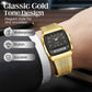 📢📢50% OFF !! ⏰Retro Style Square Face Multifunction Watch