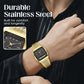 📢📢50% OFF !! ⏰Retro Style Square Face Multifunction Watch