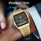 📢📢50% OFF !! ⏰Retro Style Square Face Multifunction Watch