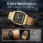 📢📢50% OFF !! ⏰Retro Style Square Face Multifunction Watch