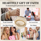 📢📢50% OFF !! ⏰Elegant Hollow Flower Virgin Mary Bracelet