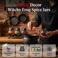 Mystical Frog Shaped Spice Jars