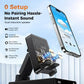 📢📢40% OFF !! ⏰3-in-1 Bluetooth Speaker Phone Stand