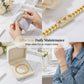 📢📢50% OFF !! ⏰Women's Gold-Tone Cubic Zirconia Chain Bracelet