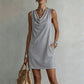 📢📢50% OFF !! ⏰Elegant Slim Fit Cowl Neck Dress