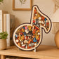 📢📢50% OFF !! ⏰Wooden Musical Note Jigsaw Puzzle