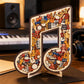 📢📢50% OFF !! ⏰Wooden Musical Note Jigsaw Puzzle