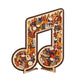 📢📢50% OFF !! ⏰Wooden Musical Note Jigsaw Puzzle