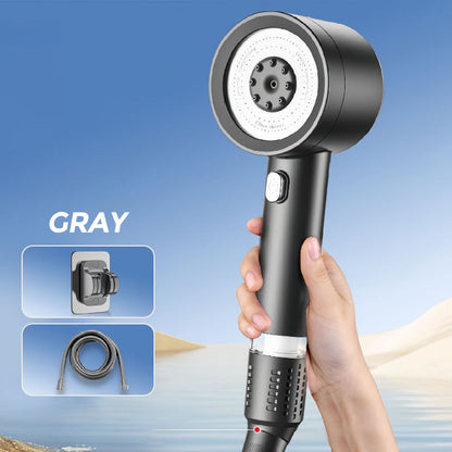 📢📢40% OFF !! ⏰4-Mode High-Pressure Shower Head with Filter