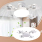 📢📢40% OFF !! ⏰Remote-Controlled LED Ceiling Fan Light