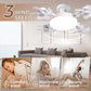 📢📢40% OFF !! ⏰Remote-Controlled LED Ceiling Fan Light
