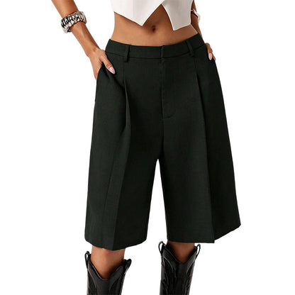 📢📢50% OFF !! ⏰Women's Loose Fit Bermuda Shorts