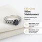 📢📢50% OFF !! ⏰Women's Vintage Black Zircon Ring