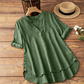 📢📢50% OFF !! ⏰Women's Casual Loose Fit V-Neck Blouse
