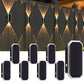 📢📢50% OFF !! ⏰Up & Down Solar Wall Light 