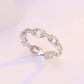 📢📢50% OFF !! ⏰Interlocking Chain Link Eternity Ring