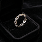 📢📢50% OFF !! ⏰Interlocking Chain Link Eternity Ring