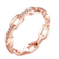 📢📢50% OFF !! ⏰Interlocking Chain Link Eternity Ring