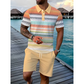 📢📢40% OFF !! ⏰Men's Two-Piece Shirt and Shorts Set
