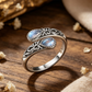 📢📢50% OFF !! ⏰Vintage Adjustable Open Ring with Teardrop Glowing Zircon