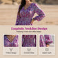 📢📢40% OFF !! ⏰Women's V-Neck Paisley Print Maxi Dress