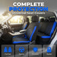 📢📢40% OFF !! ⏰Universal 9-Piece Car Seat Cover Set for 5-Seat Vehicles