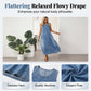 📢📢40% OFF !! ⏰Women's Sleeveless Maxi Denim Dress with Pockets