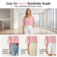 📢📢50% OFF !! ⏰Women’s Summer Batwing Sleeve Top Casual Split Loose Blouse