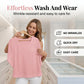 📢📢50% OFF !! ⏰Women’s Summer Batwing Sleeve Top Casual Split Loose Blouse