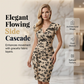 📢📢40% OFF !! ⏰Women's Plus Size Print V-Neck Wrap Dress